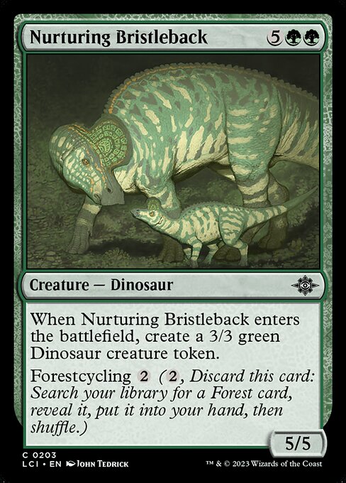 Nurturing Bristleback 203 Foil