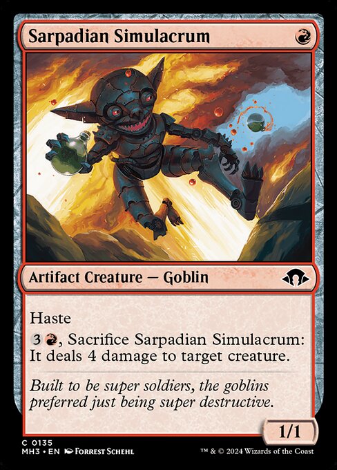 Sarpadian Simulacrum 135 Foil