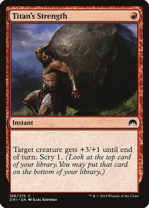 Titan's Strength 166