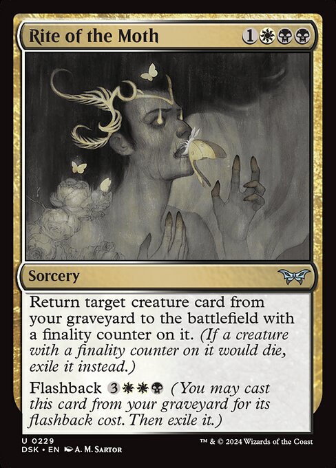 Rite of the Moth 229 Foil