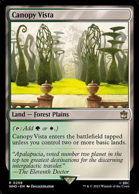 Canopy Vista 258