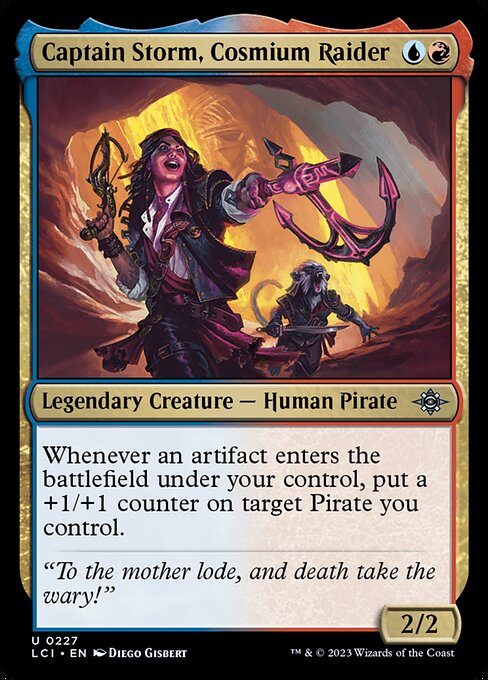 Captain Storm, Cosmium Raider 227 Foil
