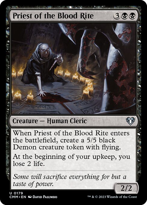 Priest of the Blood Rite 179 Foil