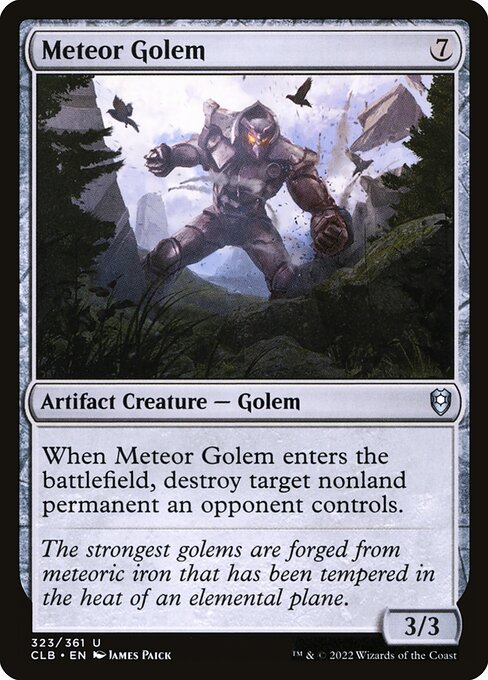 Meteor Golem 323 Foil