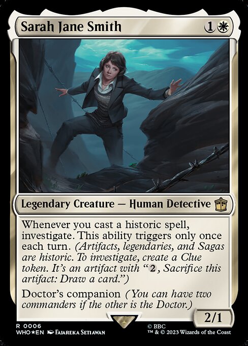 Sarah Jane Smith 6 Foil