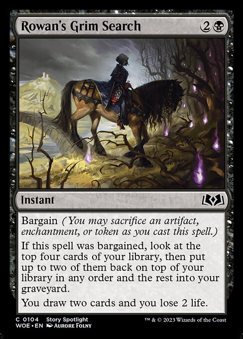 Rowan's Grim Search 104 Foil