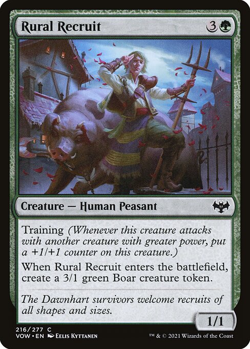 Rural Recruit 216 Foil