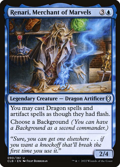 Renari, Merchant of Marvels 90 Foil