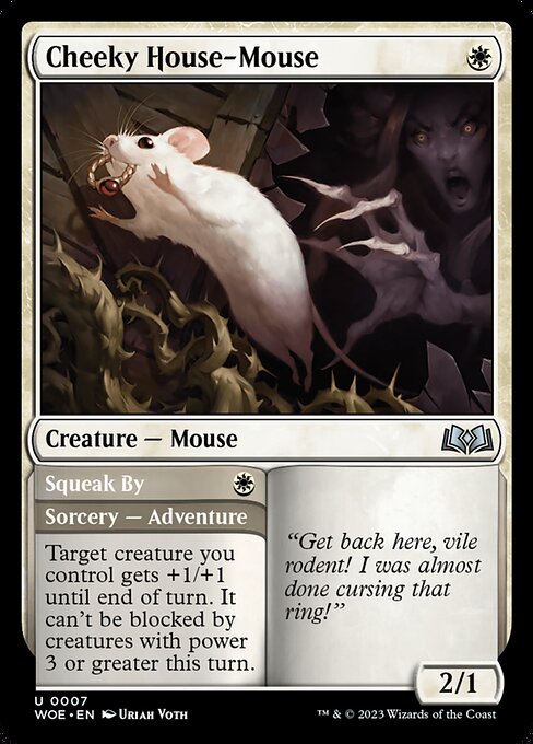 Cheeky House-Mouse // Squeak By 7 Foil
