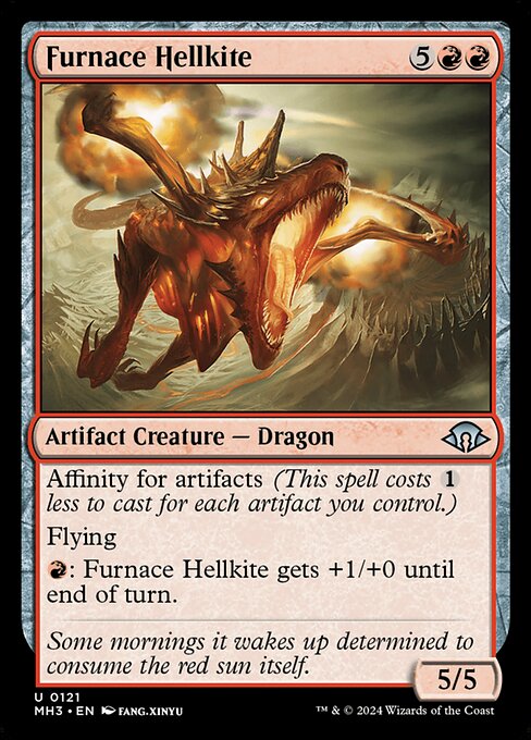 Furnace Hellkite 121 Foil