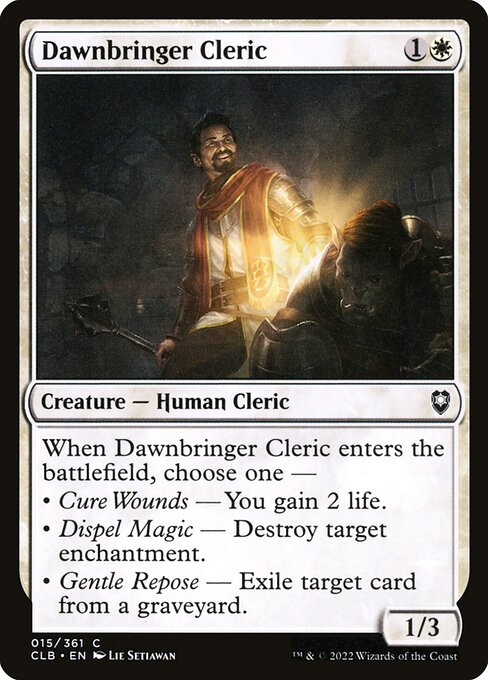 Dawnbringer Cleric 15 Foil