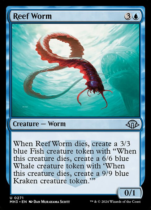 Reef Worm 271 Foil
