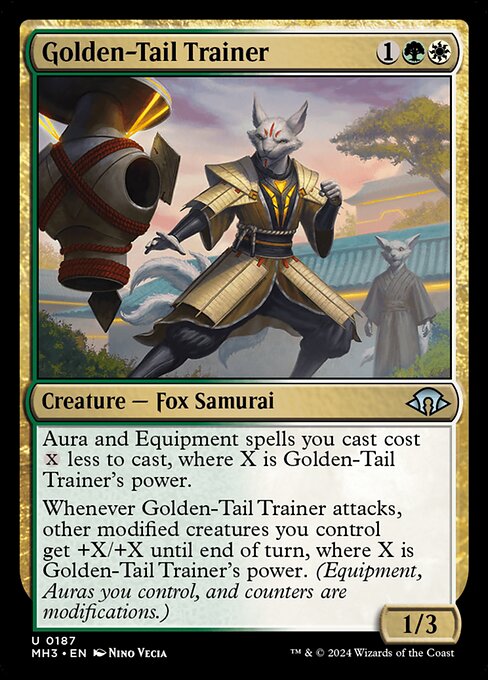 Golden-Tail Trainer 187 Foil
