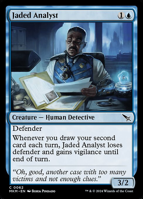 Jaded Analyst 62 Foil