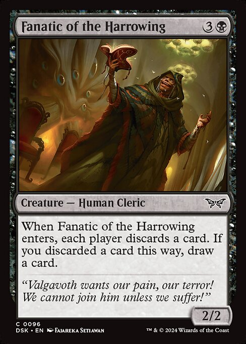 Fanatic of the Harrowing 96 Foil