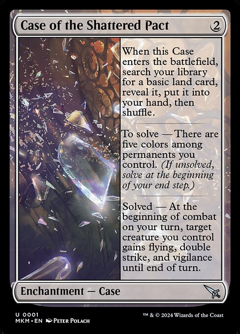 Case of the Shattered Pact 1 Foil