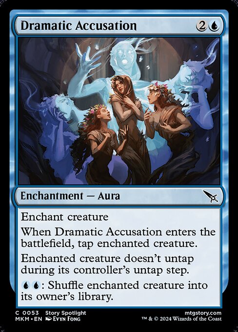 Dramatic Accusation 53 Foil