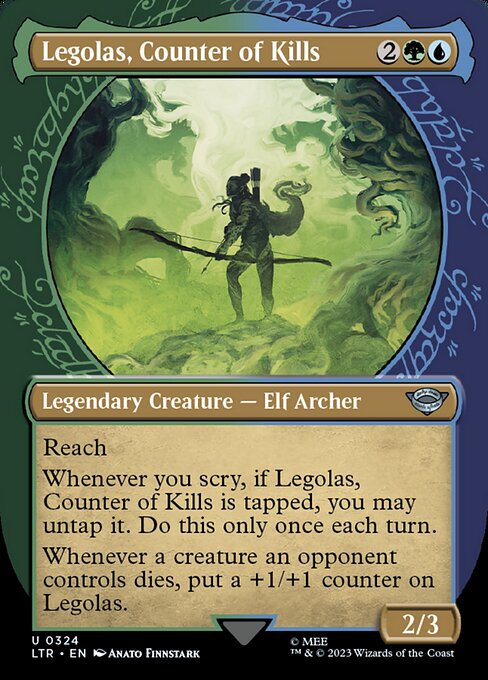 Legolas, Counter of Kills 324
