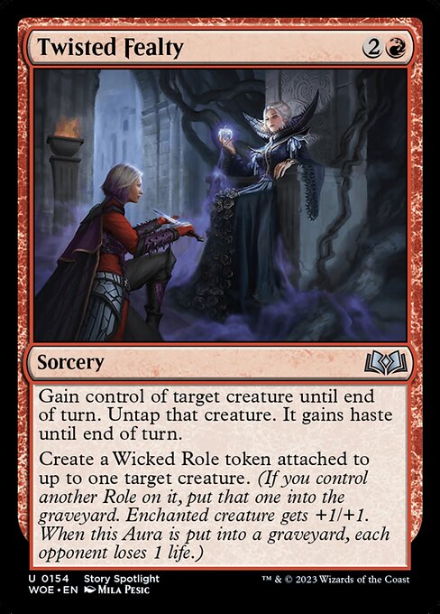 Twisted Fealty 154 Foil