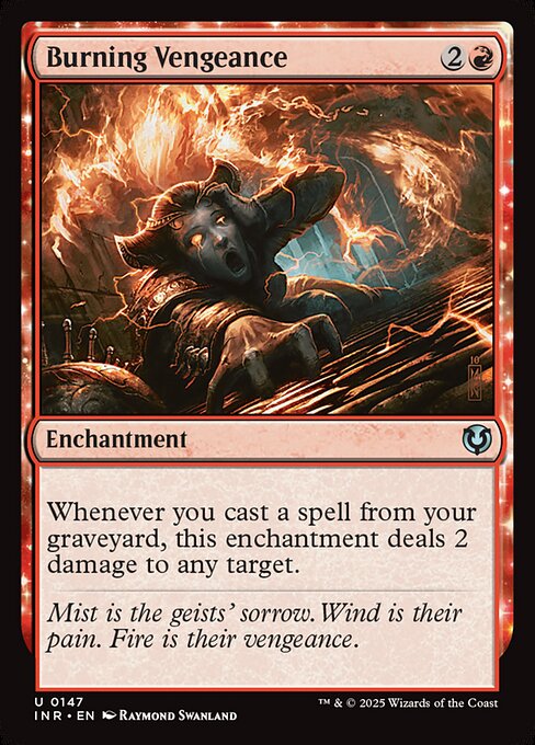 Burning Vengeance 147 Foil