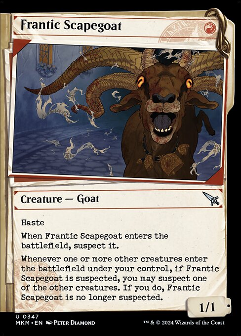 Frantic Scapegoat 347 Foil