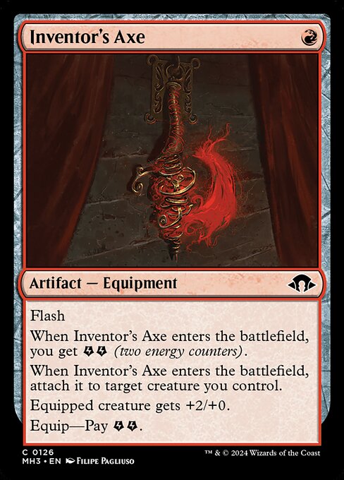 Inventor's Axe 126 Foil