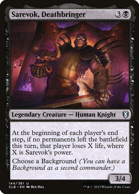 Sarevok, Deathbringer 144 Foil