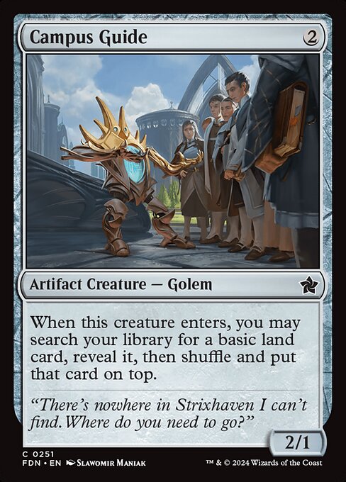 Campus Guide 251 Foil