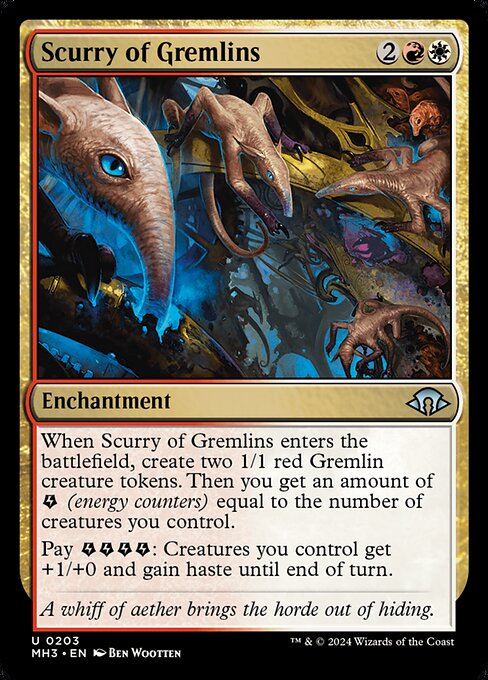 Scurry of Gremlins 203 Foil
