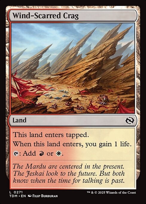 Wind-Scarred Crag 271 Foil