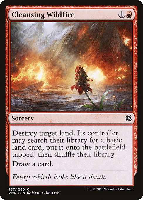 Cleansing Wildfire 137 Foil