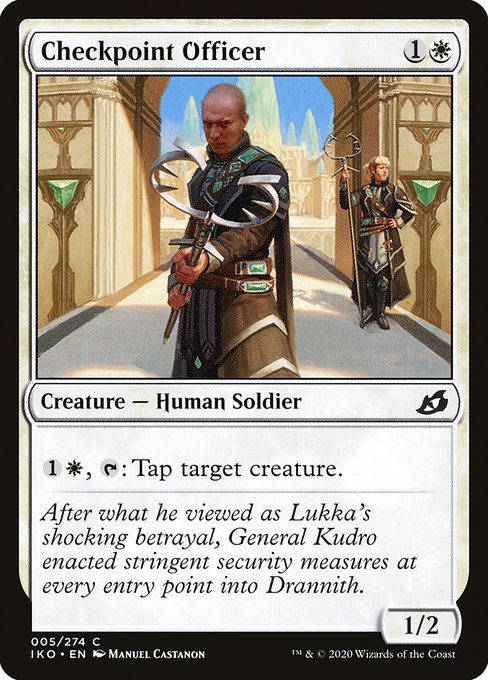 Checkpoint Officer 5