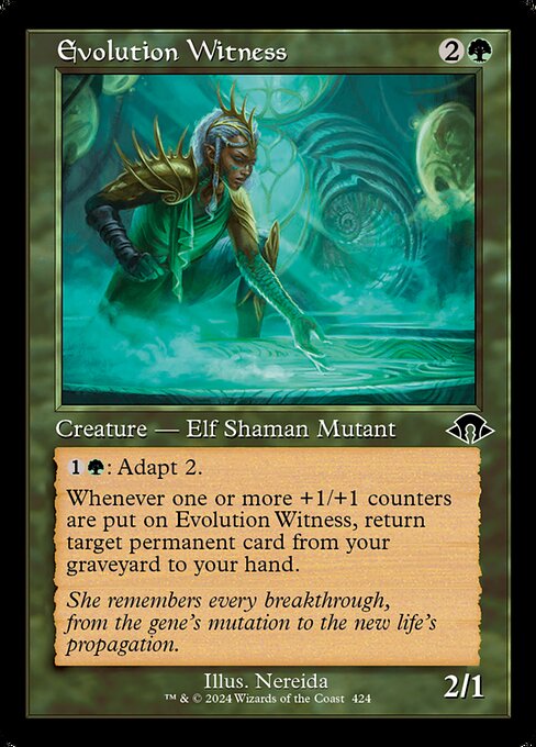 Evolution Witness 424 Foil