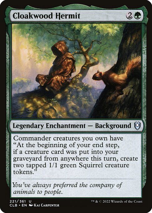 Cloakwood Hermit 221 Foil