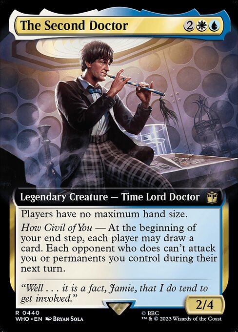 The Second Doctor 440 Foil