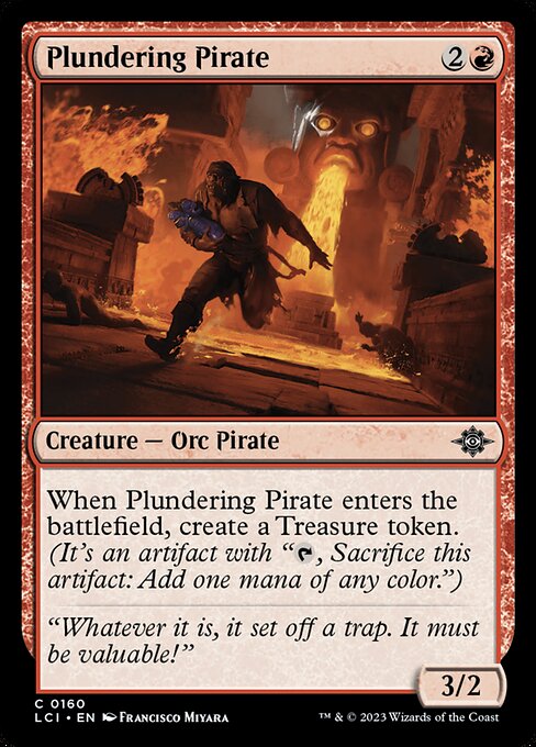 Plundering Pirate 160 Foil