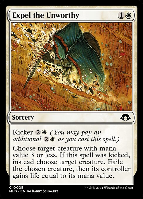 Expel the Unworthy 25 Foil