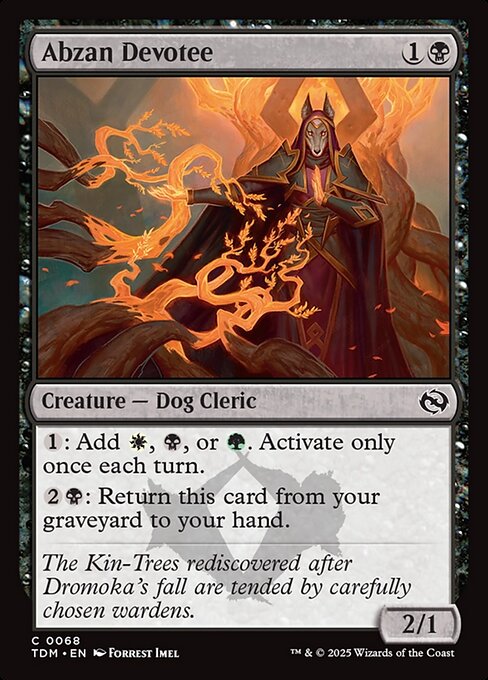 Abzan Devotee 68 Foil