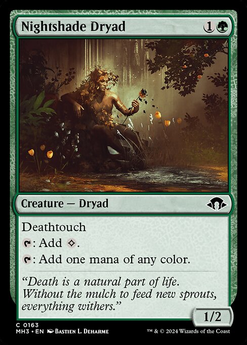 Nightshade Dryad 163 Foil