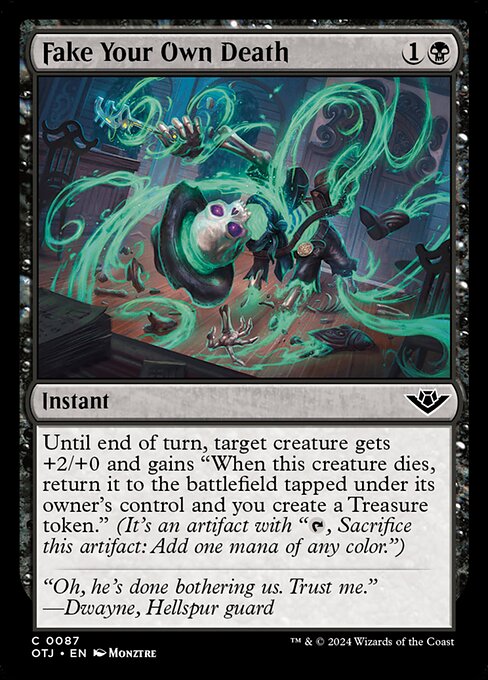 Fake Your Own Death 87 Foil