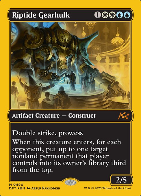 Riptide Gearhulk 490 Foil