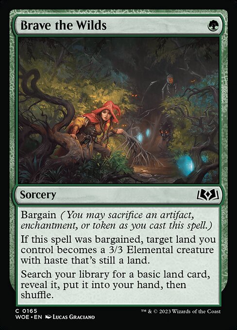 Brave the Wilds 165 Foil