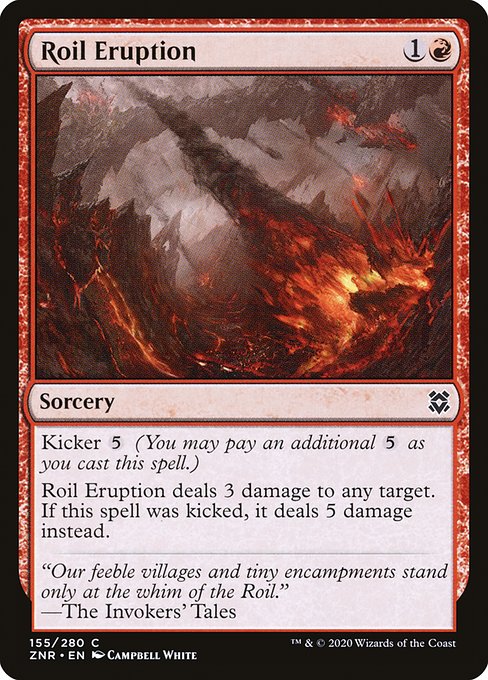 Roil Eruption 155