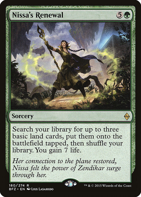 Nissa's Renewal 180