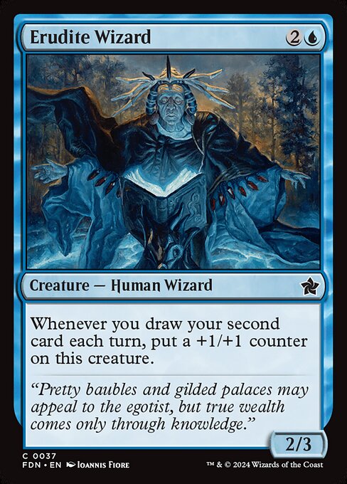 Erudite Wizard 37 Foil