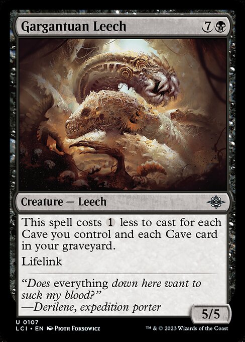 Gargantuan Leech 107 Foil