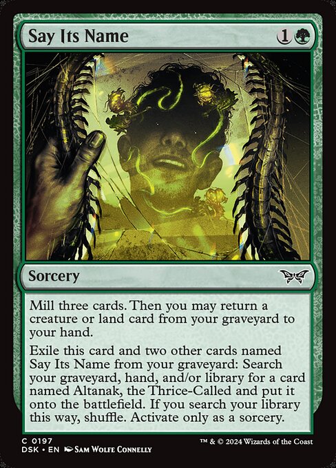 Say Its Name 197 Foil