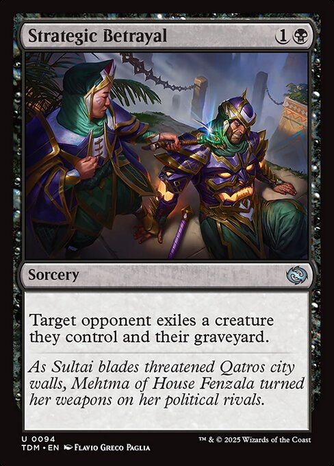 Strategic Betrayal 94 Foil