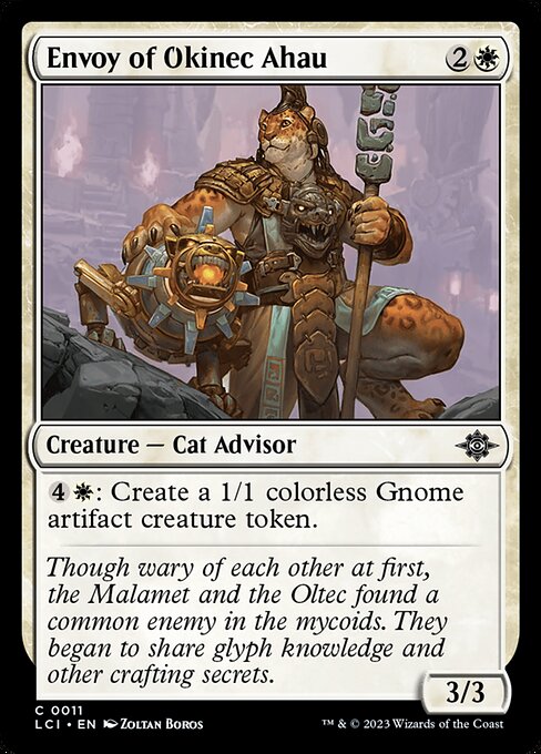 Envoy of Okinec Ahau 11 Foil