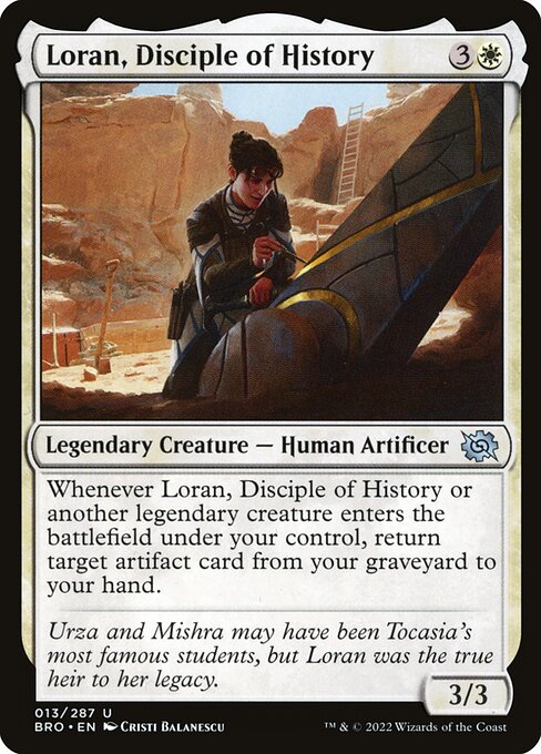 Loran, Disciple of History 13
